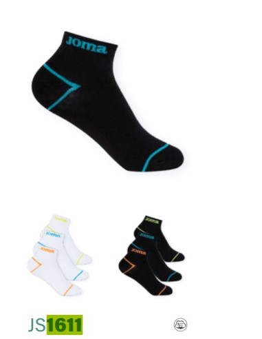 Joma pack de 3 calcetines niños tobillero  colores básicos JS1611