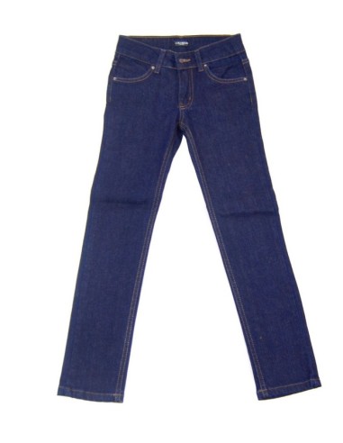 Caramelo Pantalon Jeans sin gastado 020300903