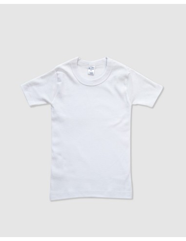 Abanderado camiseta niño manga corta algodon termico lisa 252