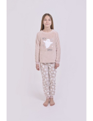 Olympus pijama niña coralina bordado M23408