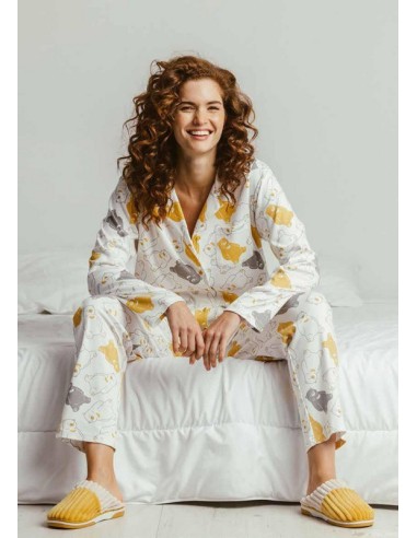 Admas pijama mujer abierto 60210