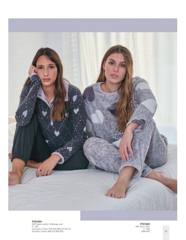 Massana pijama mujer coralina L731255