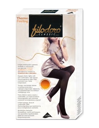 Filodoro panty mujer termico puntera invisible C114985FC THERMO FEELING
