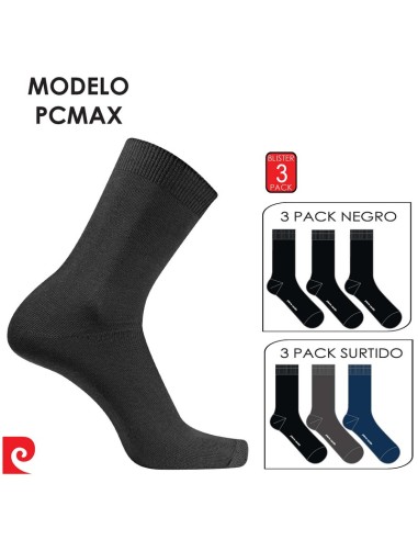 Pierre cardin pack de 3 calcetines unisex diplomatic PCMAX