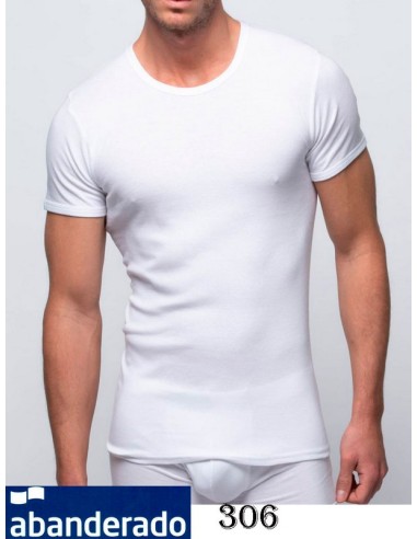 Abanderado camiseta hombre manga corta 100% algodon 306