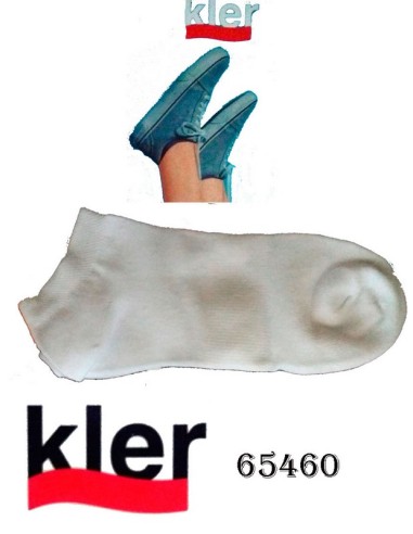 Kler pack 2 pares calcetin cro. invisible liso 65460