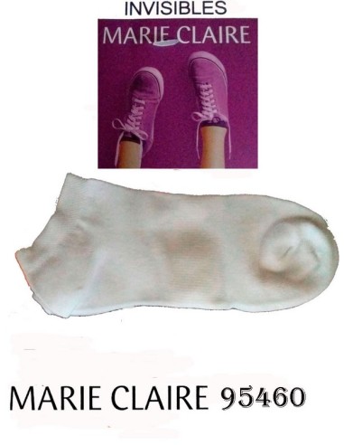 Marie claire pack 2 pares calcetin chica. invisible liso 65460