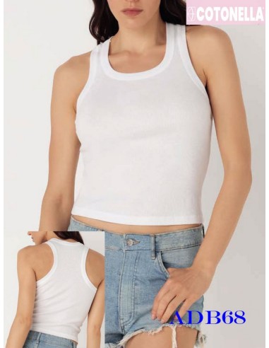 Cotonella camiseta tirante ancho mujer ADB68