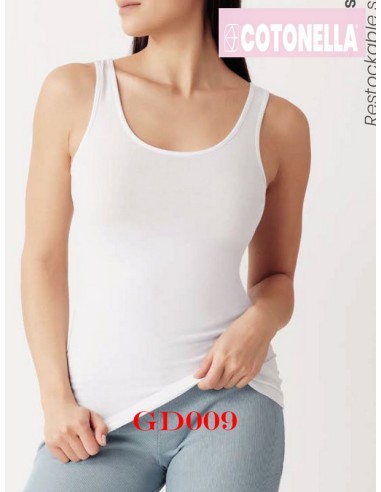 Cotonella camiseta tirante ancho mujer GD009