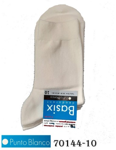 Punto blanco pack 3 pares calcetines niños basic unisex 70144-10