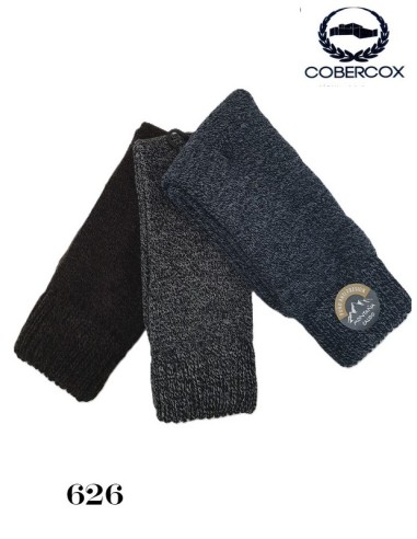 Cobercox  pack de 3 calcetines hombre grueso torzal 626