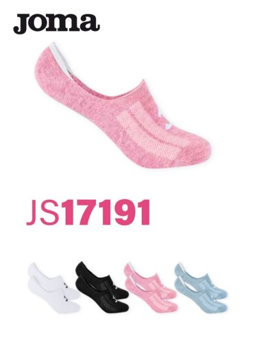 Joma pack de 2 calcetines mujer trnaspirabel con silicona JS17191