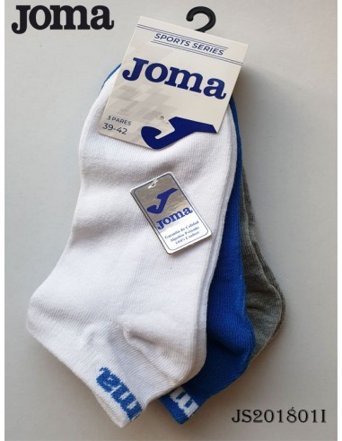 Joma pack de 3 calcetines hombre tobillero deportivo JS201801I