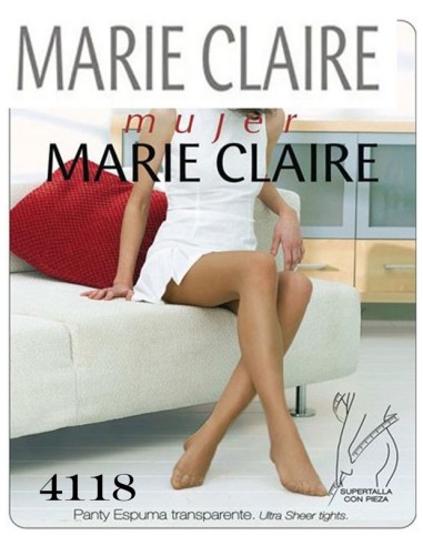 Marie claire panty de espuma mujer con doble pieza 17D 4118