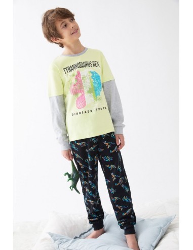 Tobogan pijama niño junior interlock rex  24208003