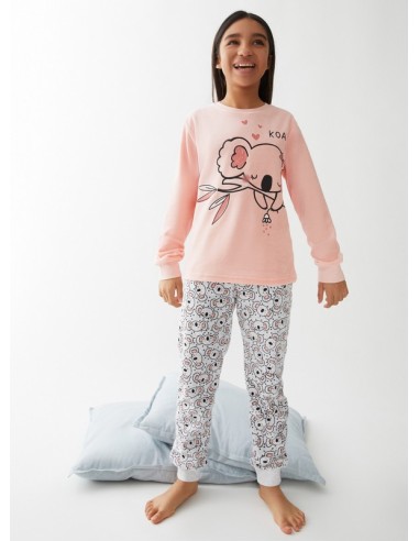 Tobogan pijama niña junior tundosado koala  24208303